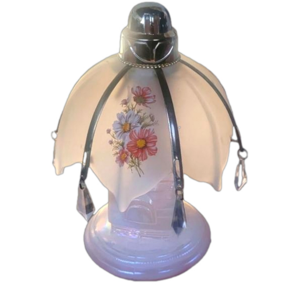 Glass Candle lamp